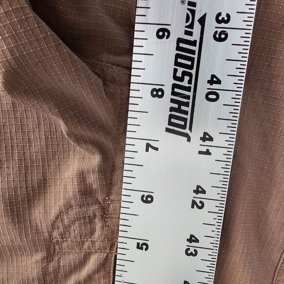 The North Face Womens Brown Ripstop Long Shorts Size 4 Lightweight Outdoor Wear - Picture 12 of 12